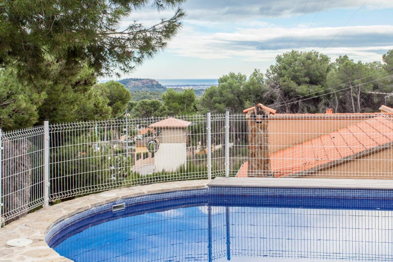 Ca Carmela, Casa Con Encanto Con Piscina "Parque Natural Sierra Calderona" 瓦伦西亚 外观 照片