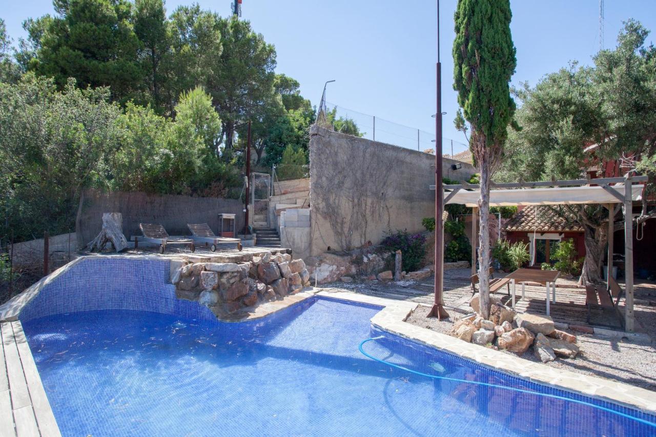 Ca Carmela, Casa Con Encanto Con Piscina "Parque Natural Sierra Calderona" 瓦伦西亚 外观 照片