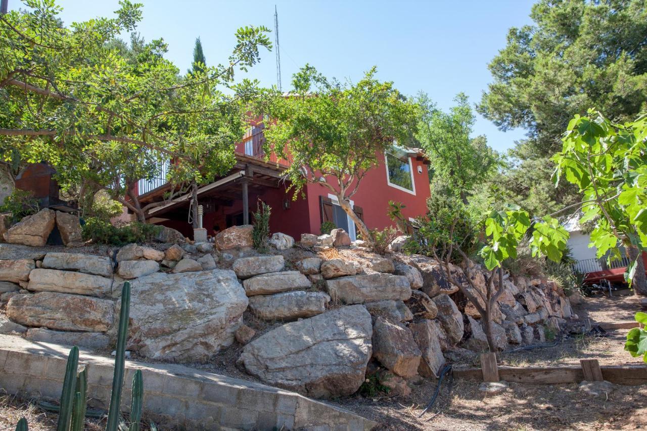 Ca Carmela, Casa Con Encanto Con Piscina "Parque Natural Sierra Calderona" 瓦伦西亚 外观 照片