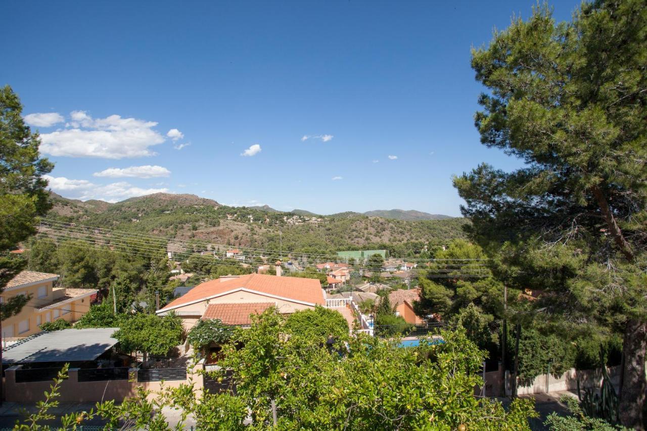 Ca Carmela, Casa Con Encanto Con Piscina "Parque Natural Sierra Calderona" 瓦伦西亚 外观 照片